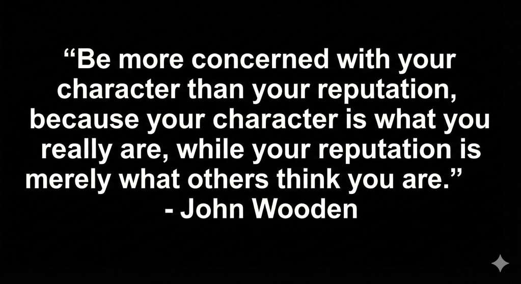 Character vs Reputation: The True Measure of&nbsp;Success